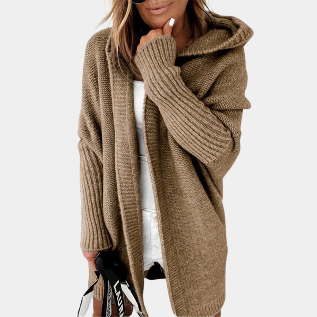 Cozy Hooded Knit Cardigan - LoakesBalvin