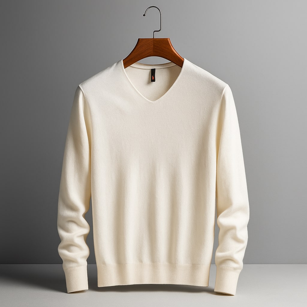 The Monarch Luxe V-Neck Sweater - LoakesBalvin