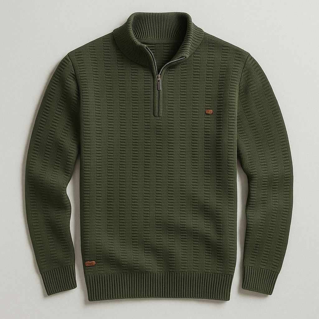 The Crestline Quarter-Zip Sweater - LoakesBalvin