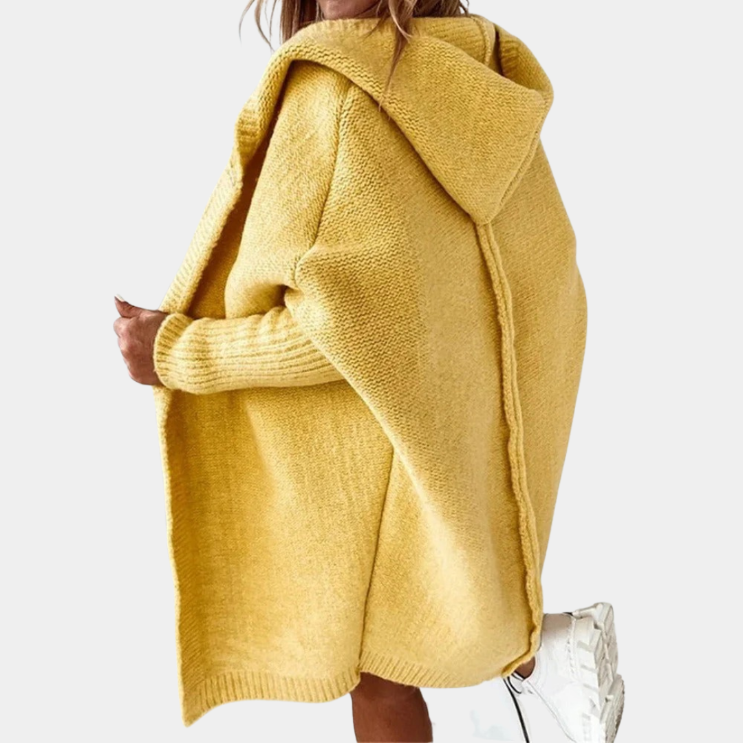 Cozy Hooded Knit Cardigan - LoakesBalvin