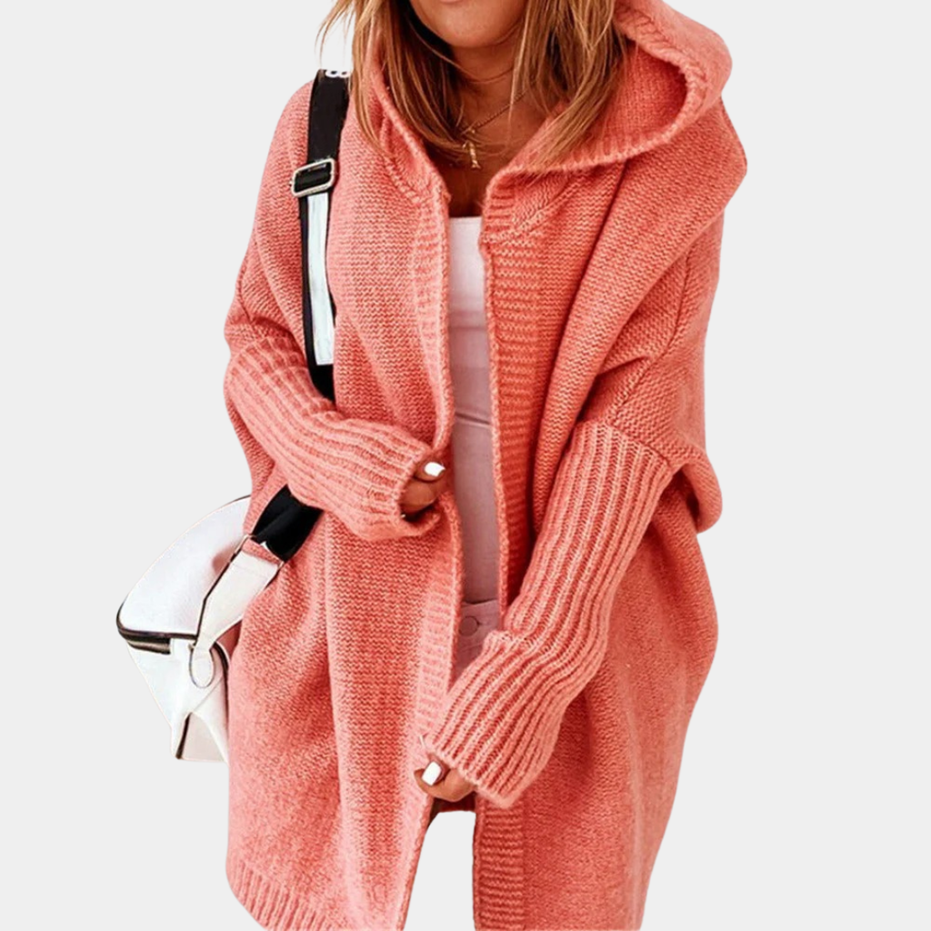 Cozy Hooded Knit Cardigan - LoakesBalvin