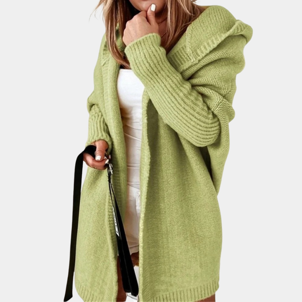Cozy Hooded Knit Cardigan - LoakesBalvin