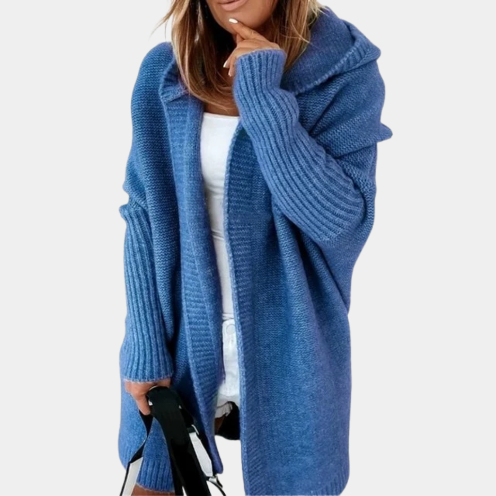 Cozy Hooded Knit Cardigan - LoakesBalvin