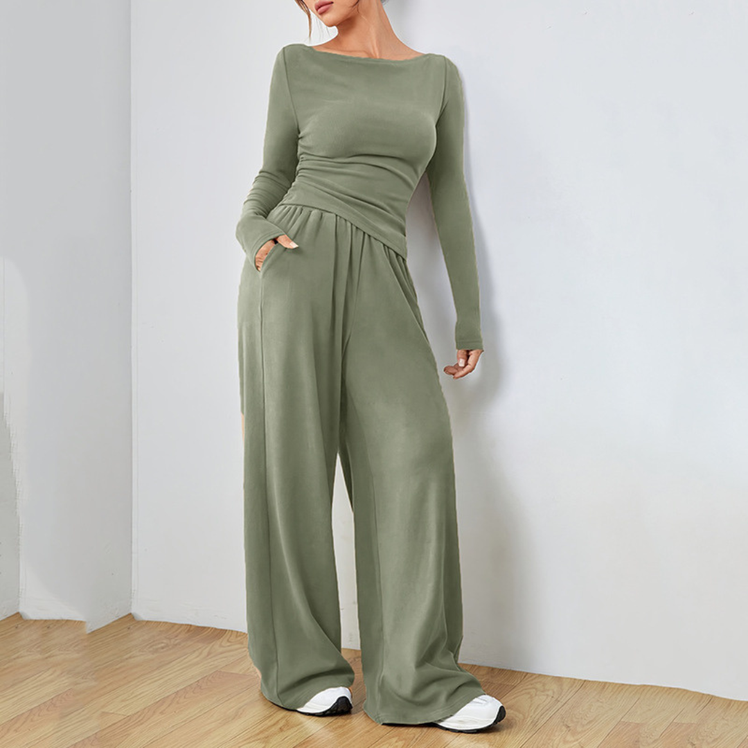 Houston Wide-Leg Lounge Set - LoakesBalvin