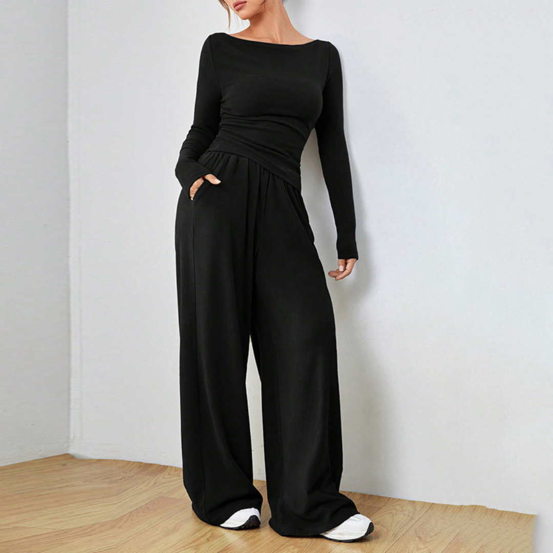 Houston Wide-Leg Lounge Set - LoakesBalvin