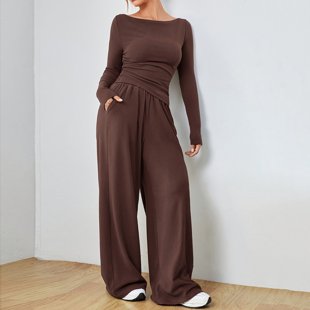 Houston Wide-Leg Lounge Set - LoakesBalvin