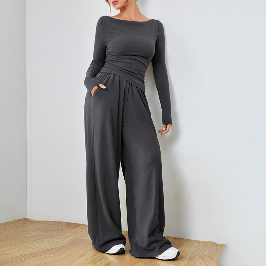Houston Wide-Leg Lounge Set - LoakesBalvin