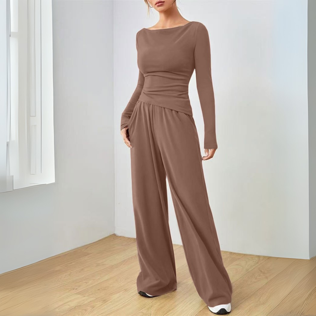Houston Wide-Leg Lounge Set - LoakesBalvin