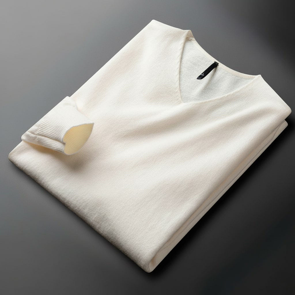The Monarch Luxe V-Neck Sweater - LoakesBalvin