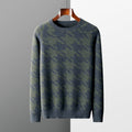The Aberdeen Shadow Houndstooth Sweater - LoakesBalvin