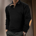 Verona Collection — Textured Long Sleeve Polo - LoakesBalvin
