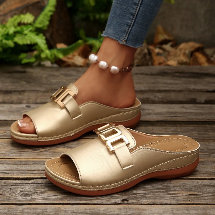 Elara Buckle Slides - LoakesBalvin