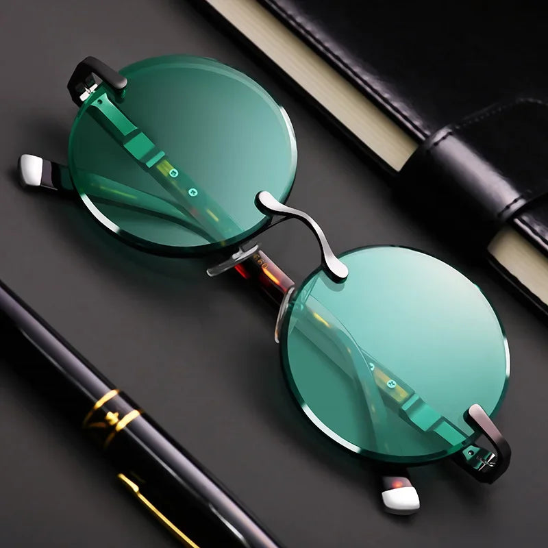 The Sovereign Emerald Round Frames - LoakesBalvin