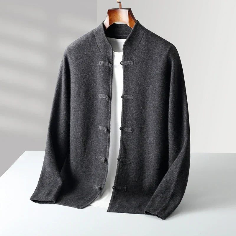 The Kyoto Minimalist Button Cardigan - LoakesBalvin