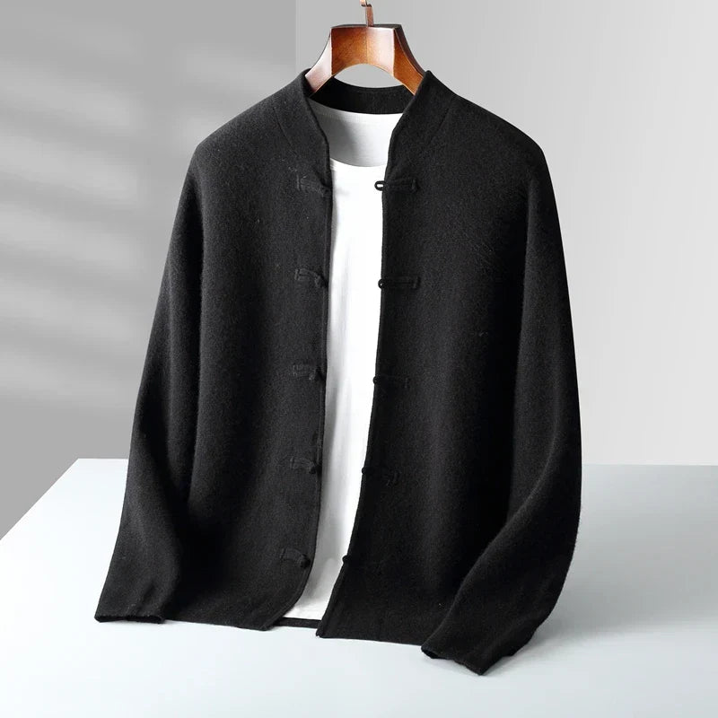 The Kyoto Minimalist Button Cardigan - LoakesBalvin
