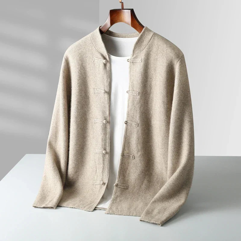 The Kyoto Minimalist Button Cardigan - LoakesBalvin