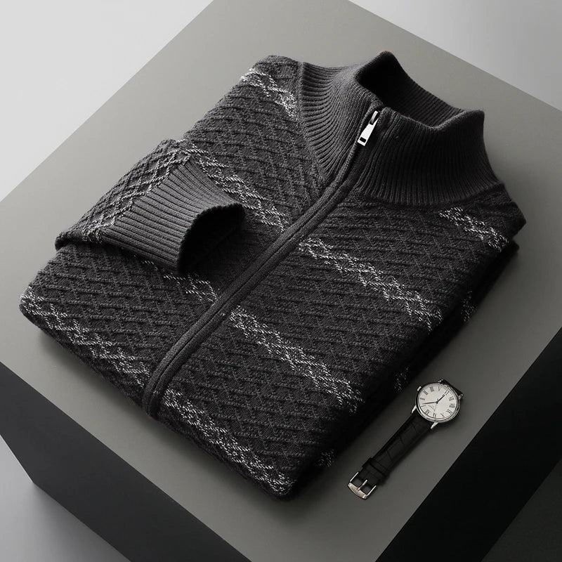 The Nordic Weave Zip Knit Jacket - LoakesBalvin