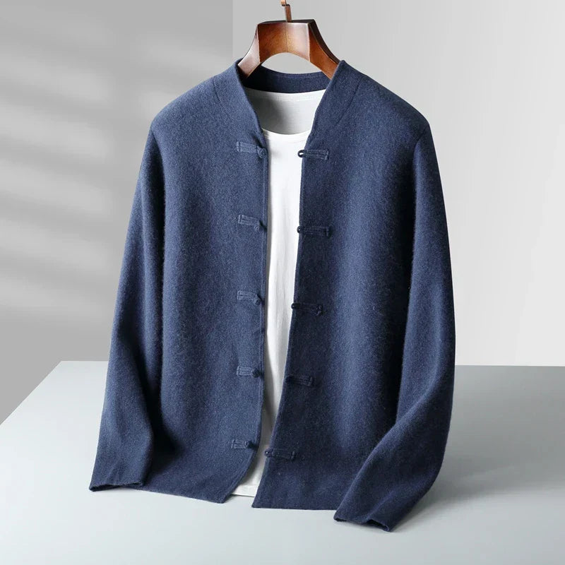 The Kyoto Minimalist Button Cardigan - LoakesBalvin