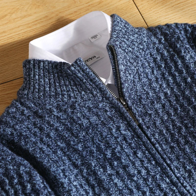 The Alpine Weave Zip Cardigan - LoakesBalvin