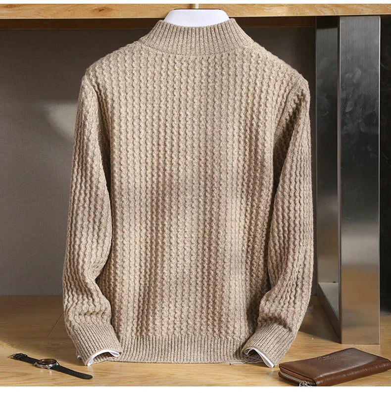 The Alpine Weave Zip Cardigan - LoakesBalvin