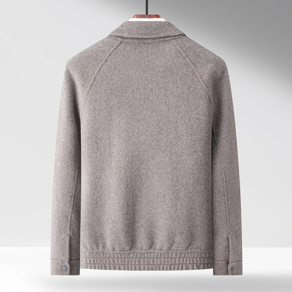 Men’s Wool-Blend Zip-Up Jacket - LoakesBalvin