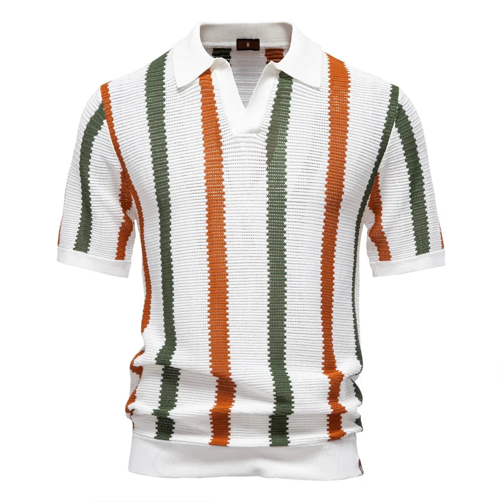 The Riviera Retro Knit Polo - LoakesBalvin