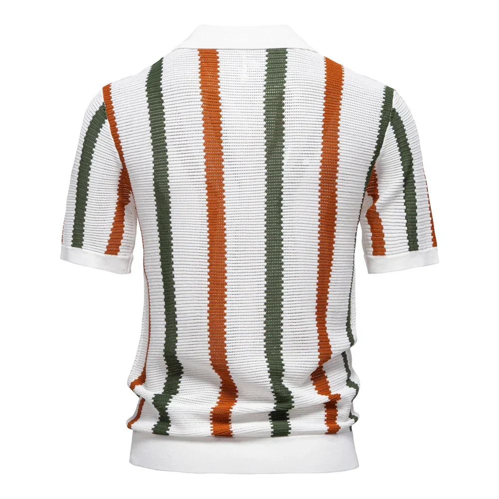 The Riviera Retro Knit Polo - LoakesBalvin