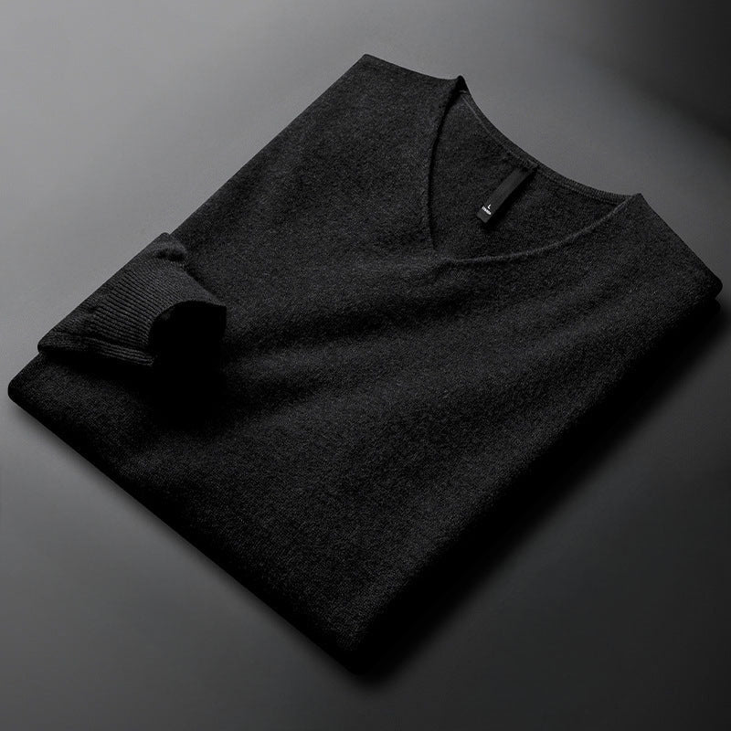 The Monarch Luxe V-Neck Sweater - LoakesBalvin