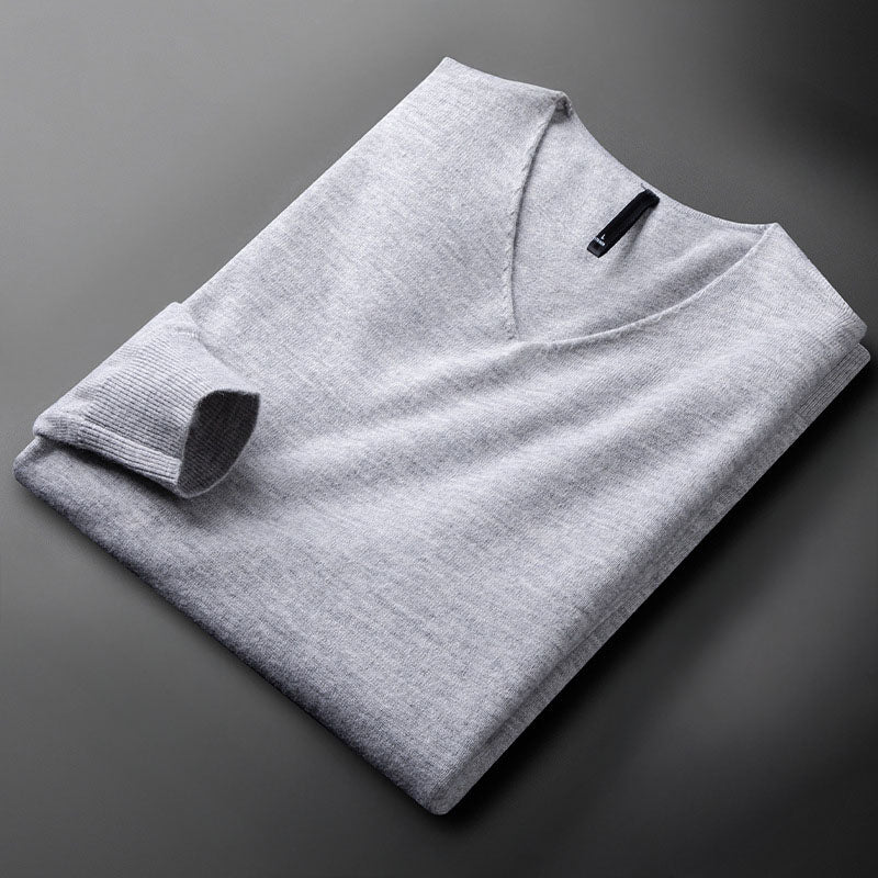 The Monarch Luxe V-Neck Sweater - LoakesBalvin