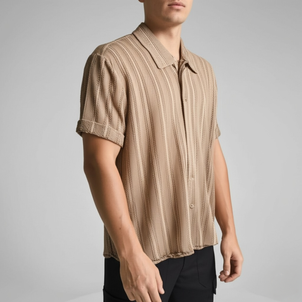 The Sandstone Knit Resort Shirt - LoakesBalvin