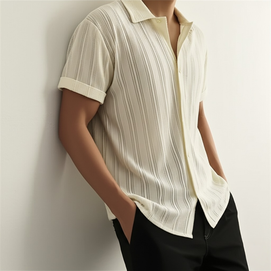 The Sandstone Knit Resort Shirt - LoakesBalvin