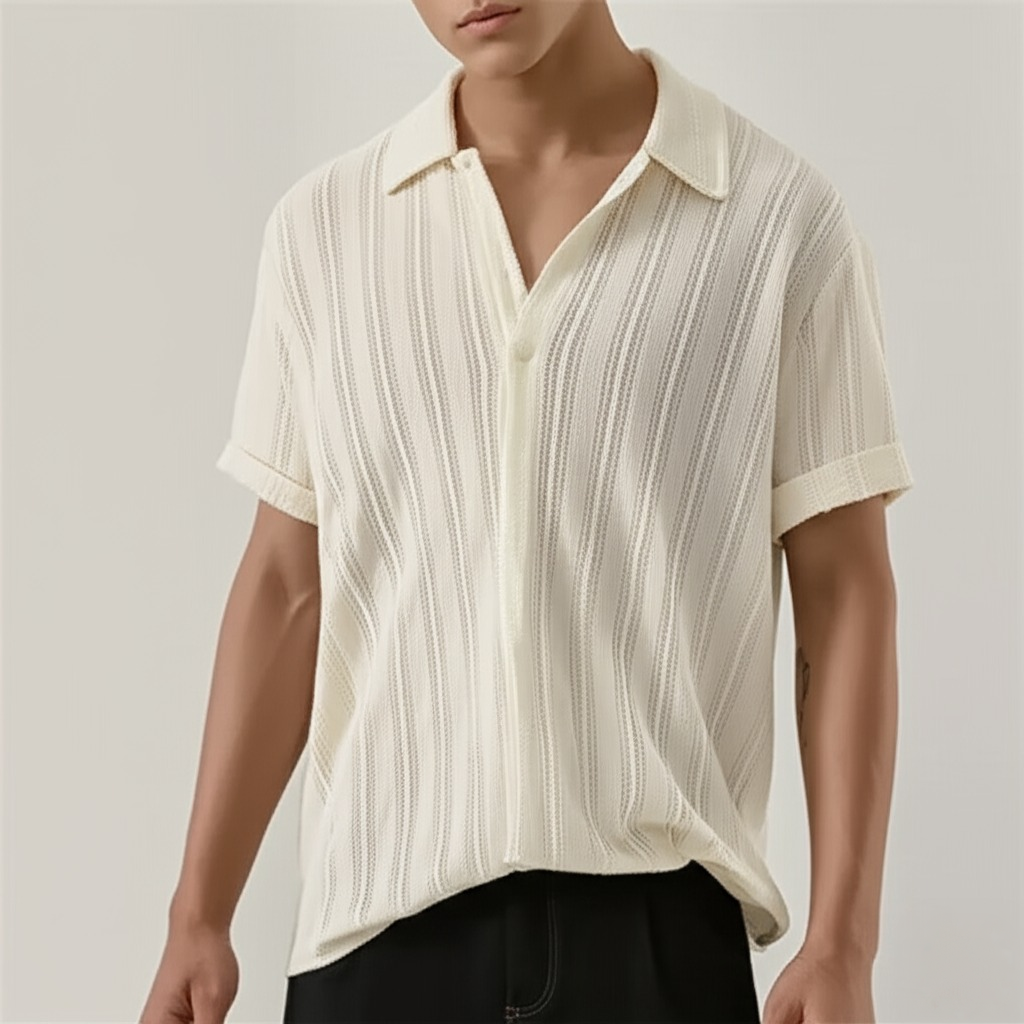 The Sandstone Knit Resort Shirt - LoakesBalvin
