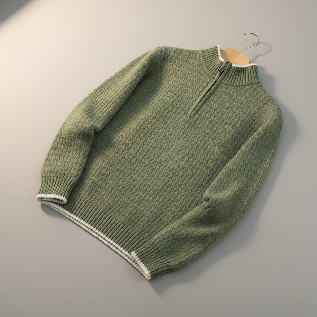 Larnaka Cotton Quarter-Zip - LoakesBalvin