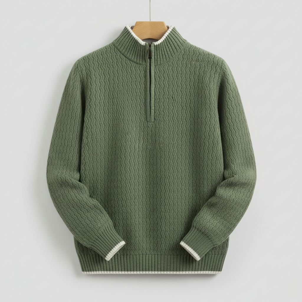 Larnaka Cotton Quarter-Zip - LoakesBalvin