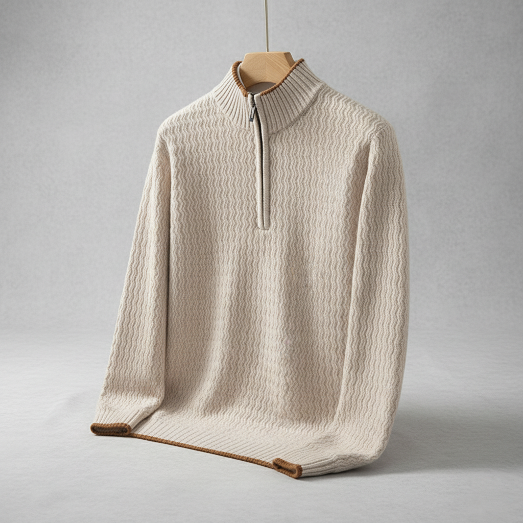 Larnaka Cotton Quarter-Zip - LoakesBalvin