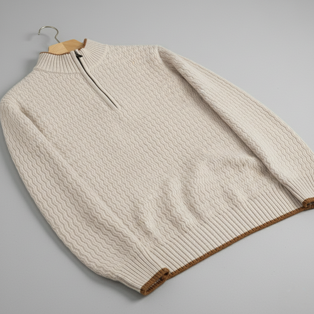 Larnaka Cotton Quarter-Zip - LoakesBalvin