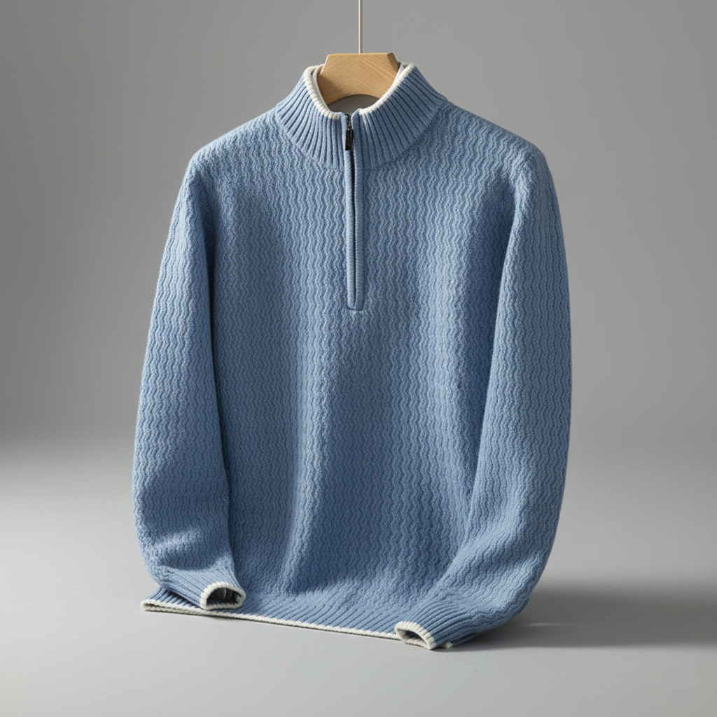 Larnaka Cotton Quarter-Zip - LoakesBalvin