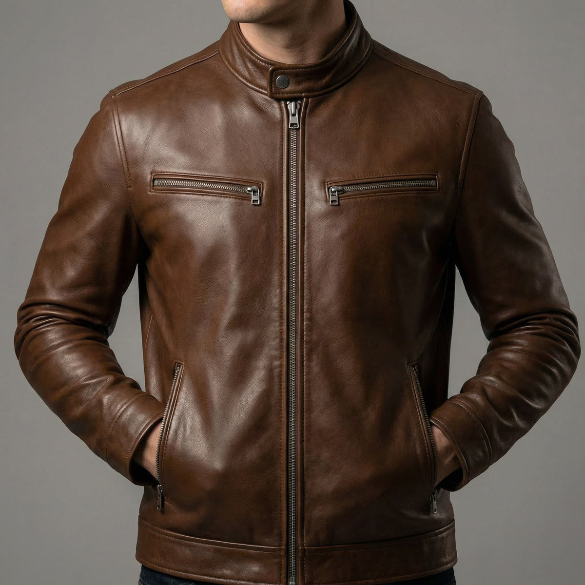 NightFall Leather Jacket - LoakesBalvin